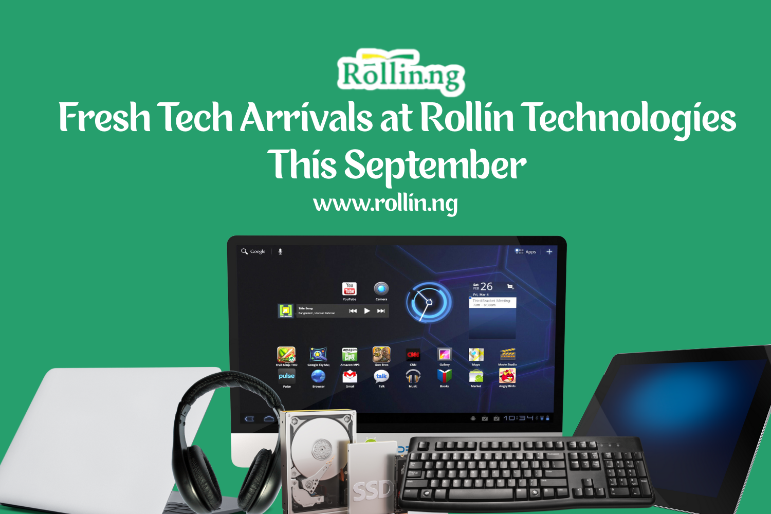 Fresh Tech Arrivals at Rollin Technologies This September